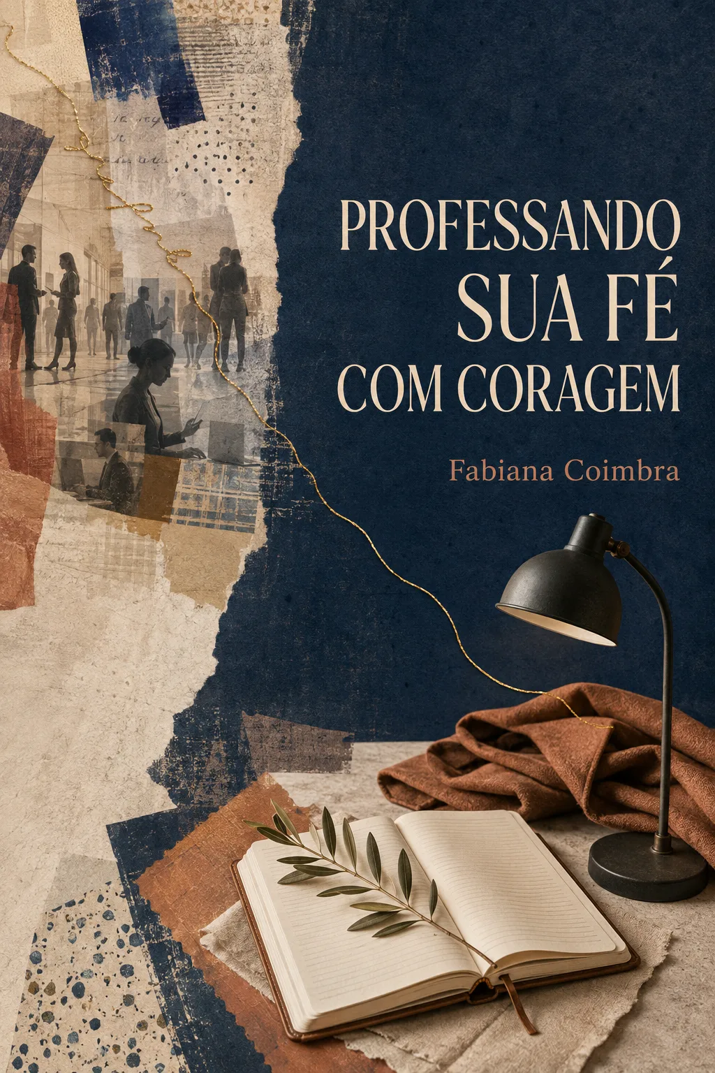 Capa do e-book Professando sua fé com coragem, de Fabiana Coimbra